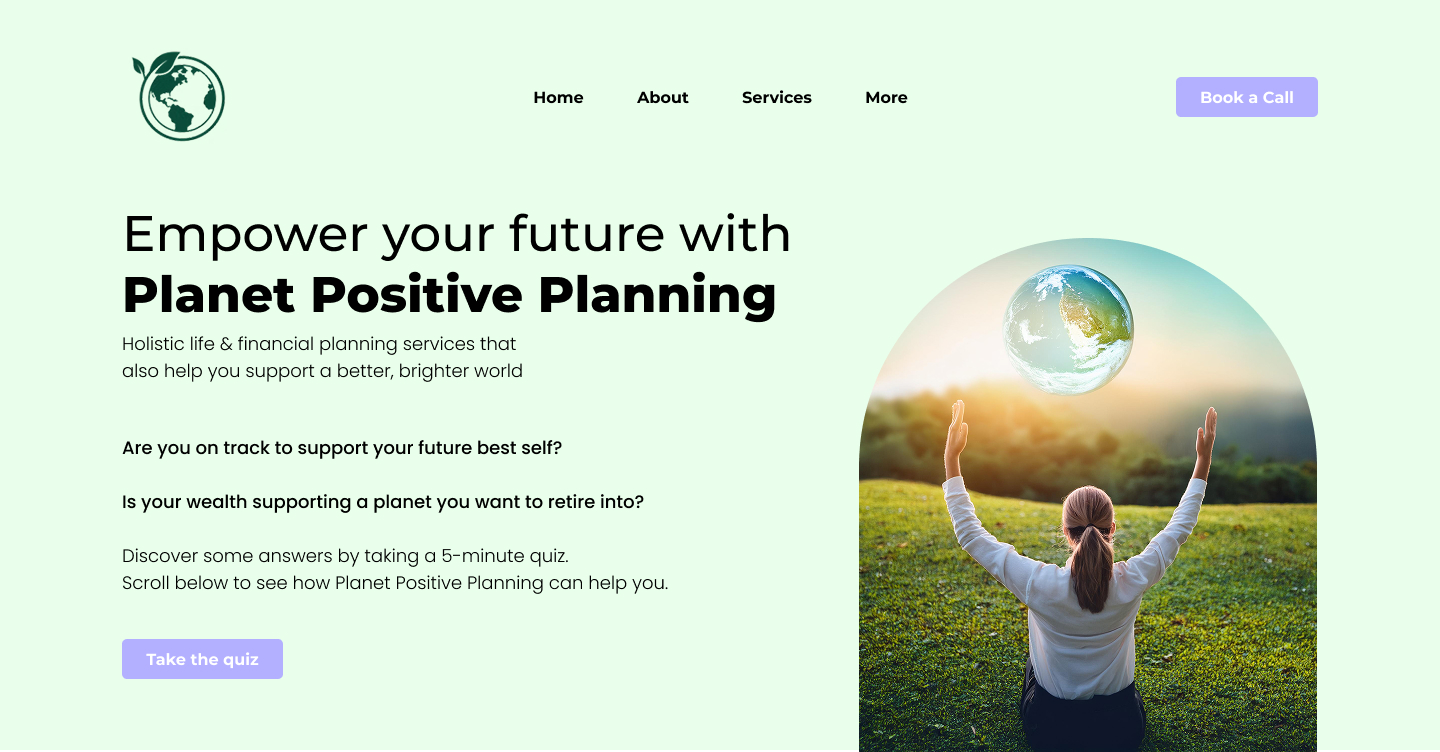 Planet Positive Planning Hero