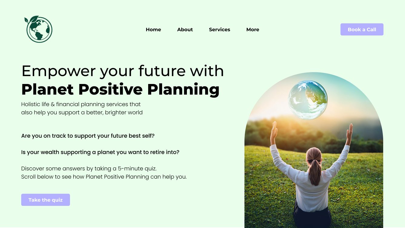 Planet Positive Planning Hero