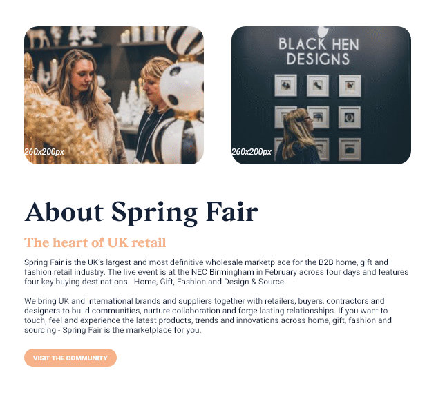 Email template