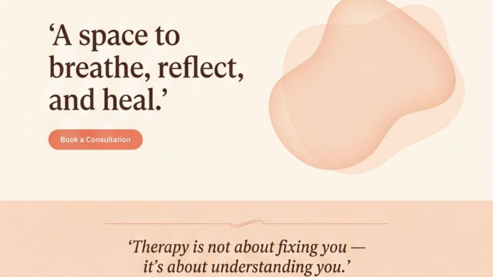 Therapy website top