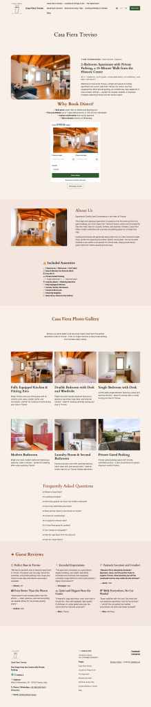 Casa Fiera homepage in 2026, after the relaunch
